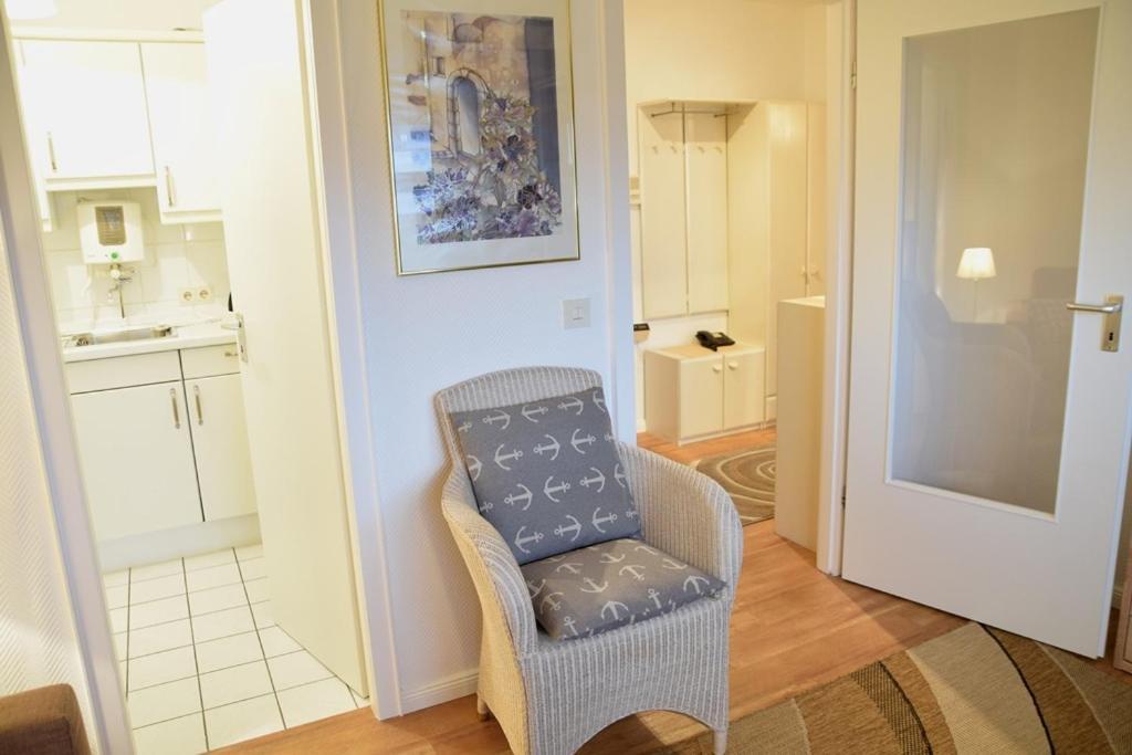 Gemuetliches 2-Zimmer-Appartement Mit Balkon Richtung Sueden. 韦斯特兰 外观 照片